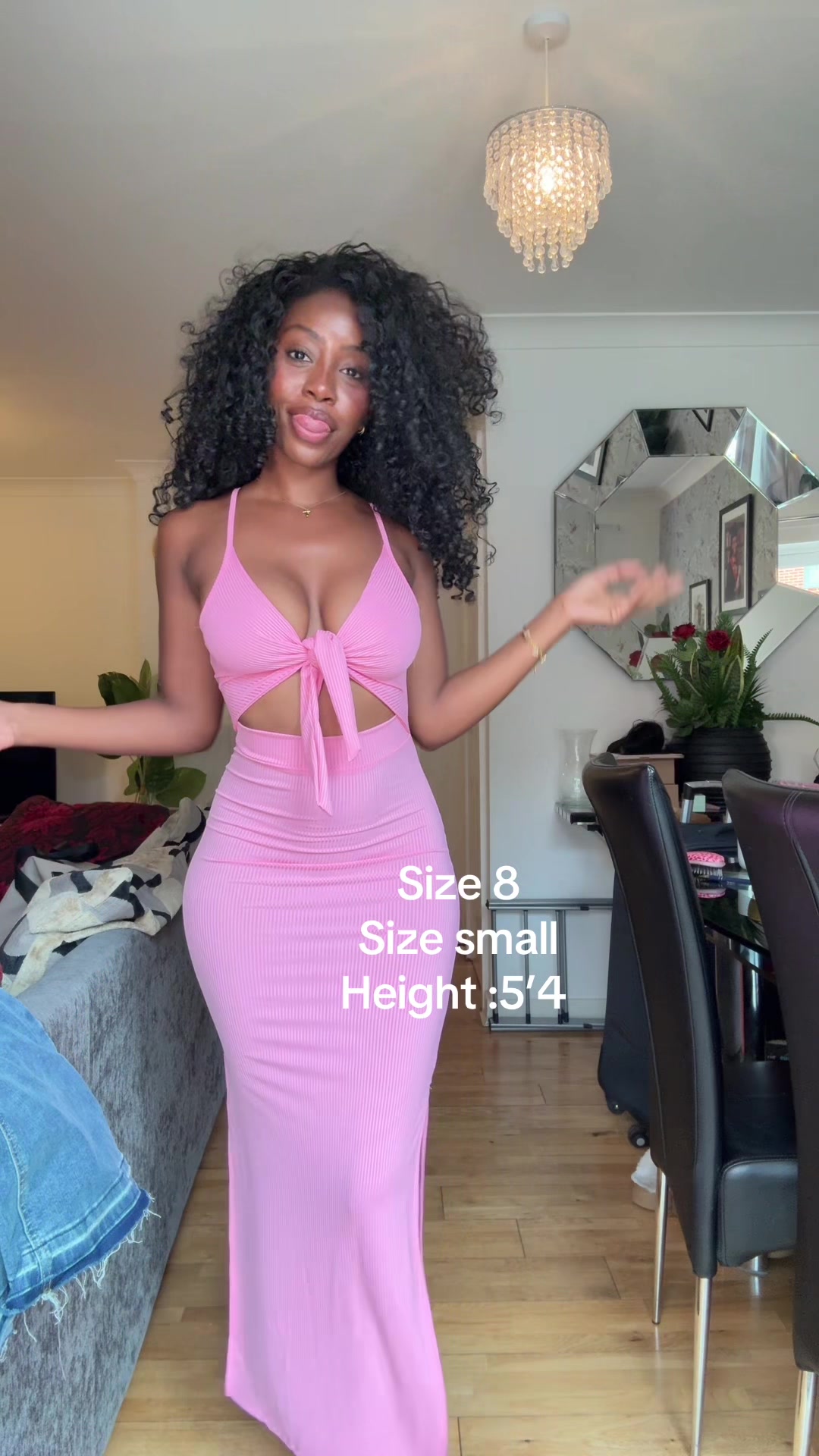 Robe rose tendance @Fadz.affiliate