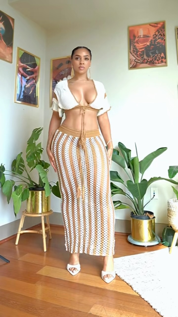 Ensemble crochet été par designer tendance