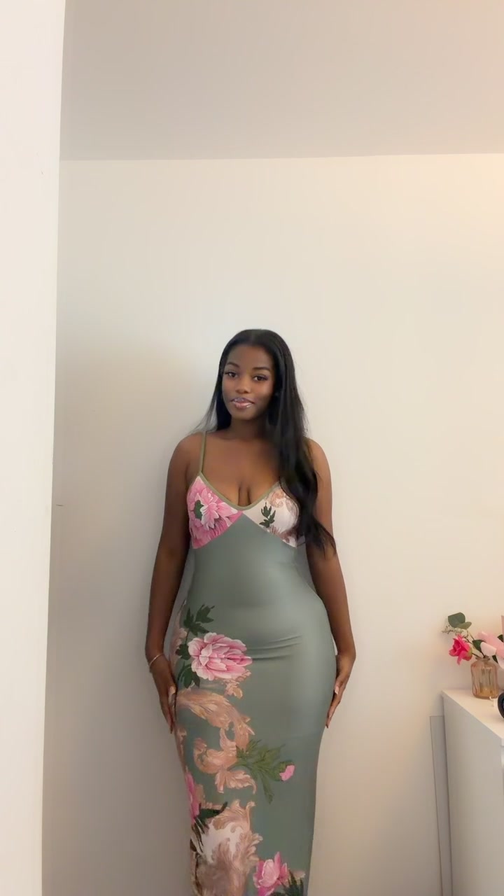Robe fleurie élégante @kimberly
