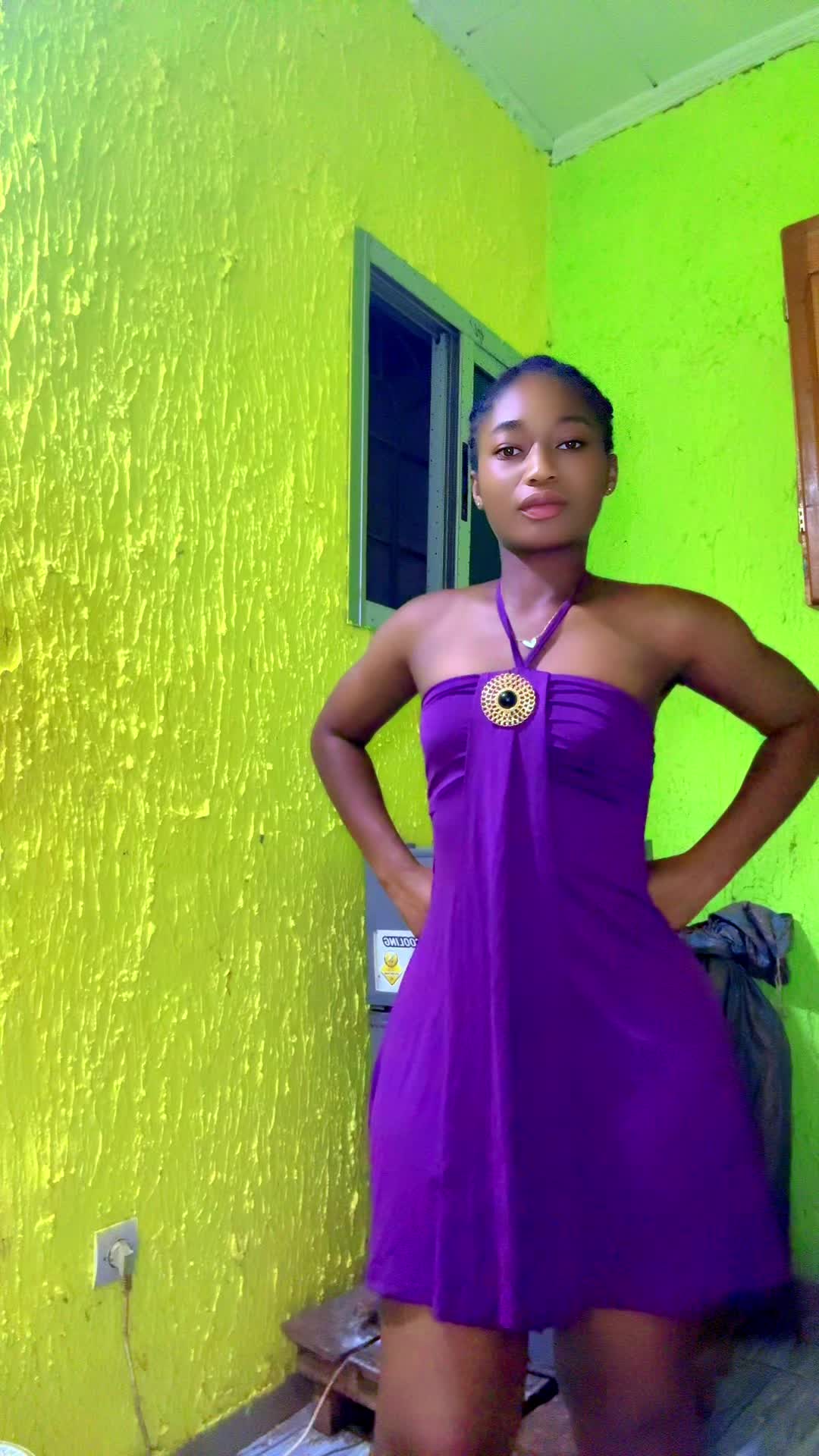 Robe élégante violette @Miss Grâce n*2